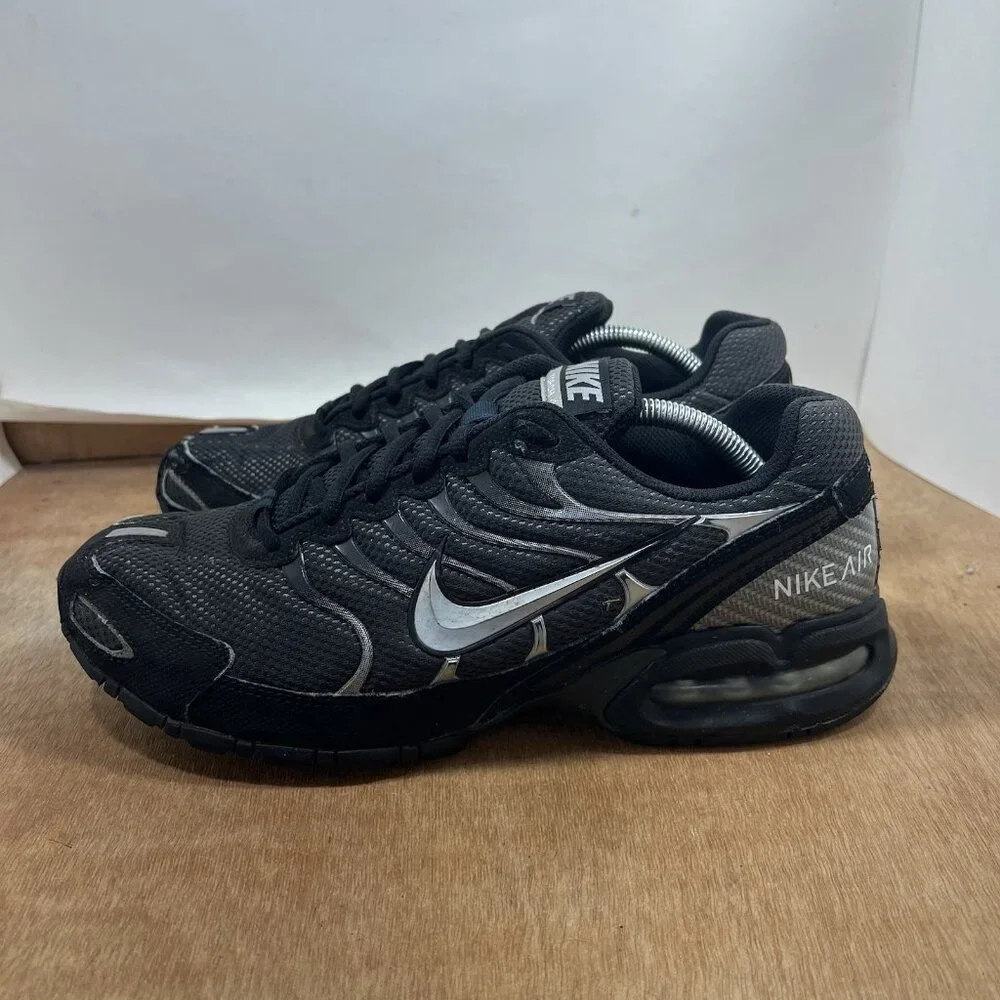 Nike Air Max Torch 4 Men Size 12 Black 343846-002 Running Shoe Sneaker